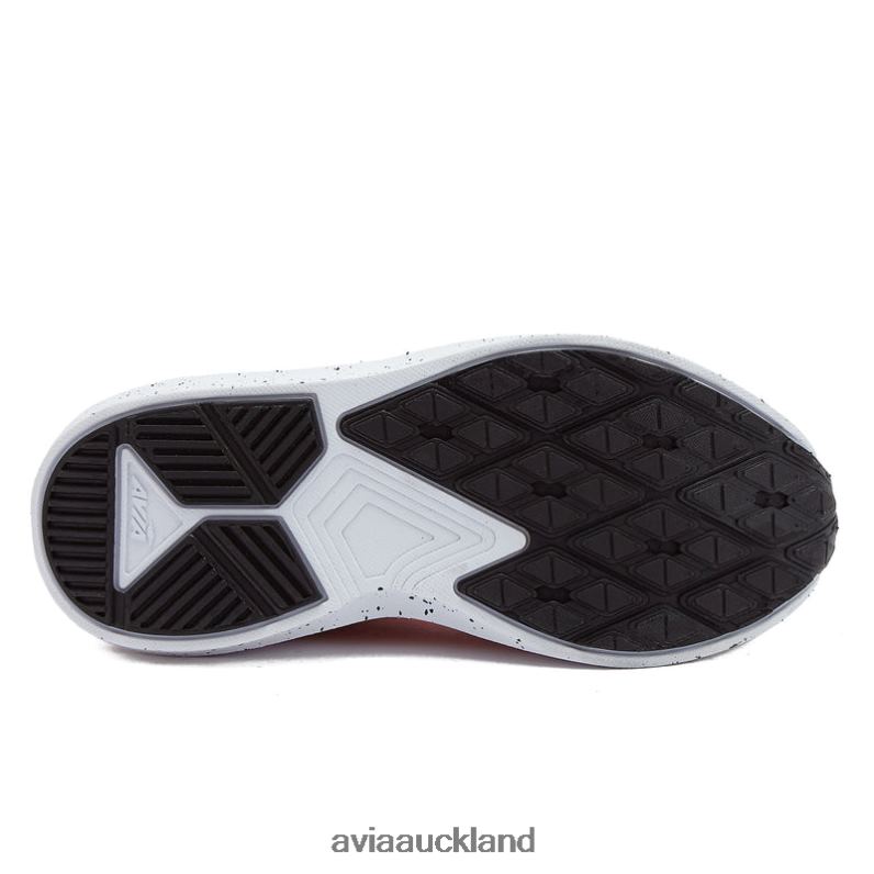 Boy Avia Black/Red/Yellow Avi-Storm Athletic Sneakers X860X82