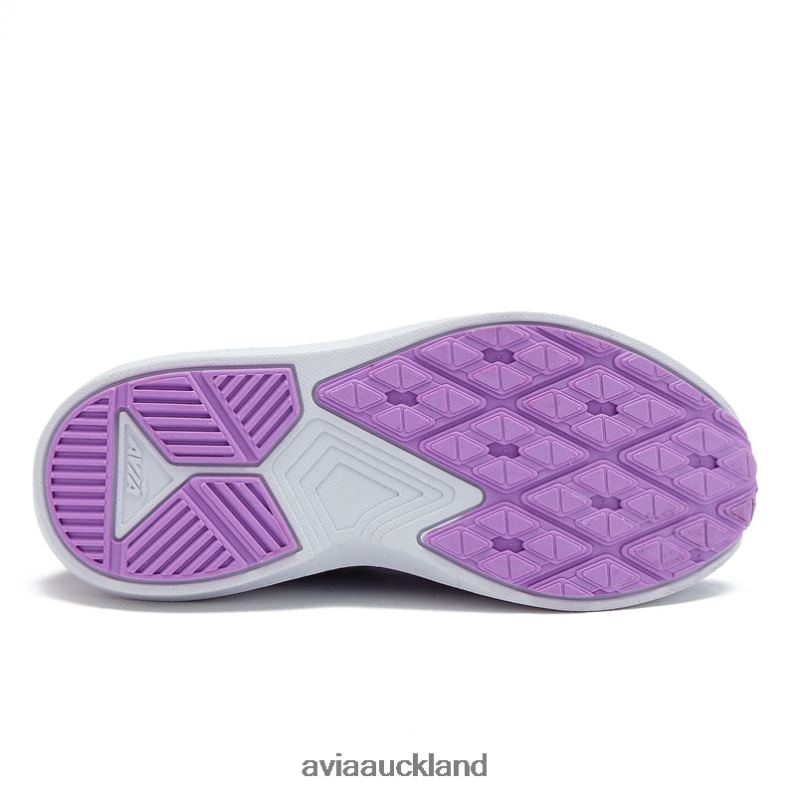 Girl Avia Medium Blue/Light Purple/Teal Green Avi-Storm Athletic Sneakers X860X93