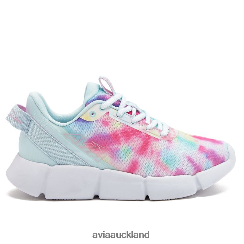 Girl Avia Multicolor/Light Blue/Light Pink Avi-Blitz Athletic Sneakers X860X109