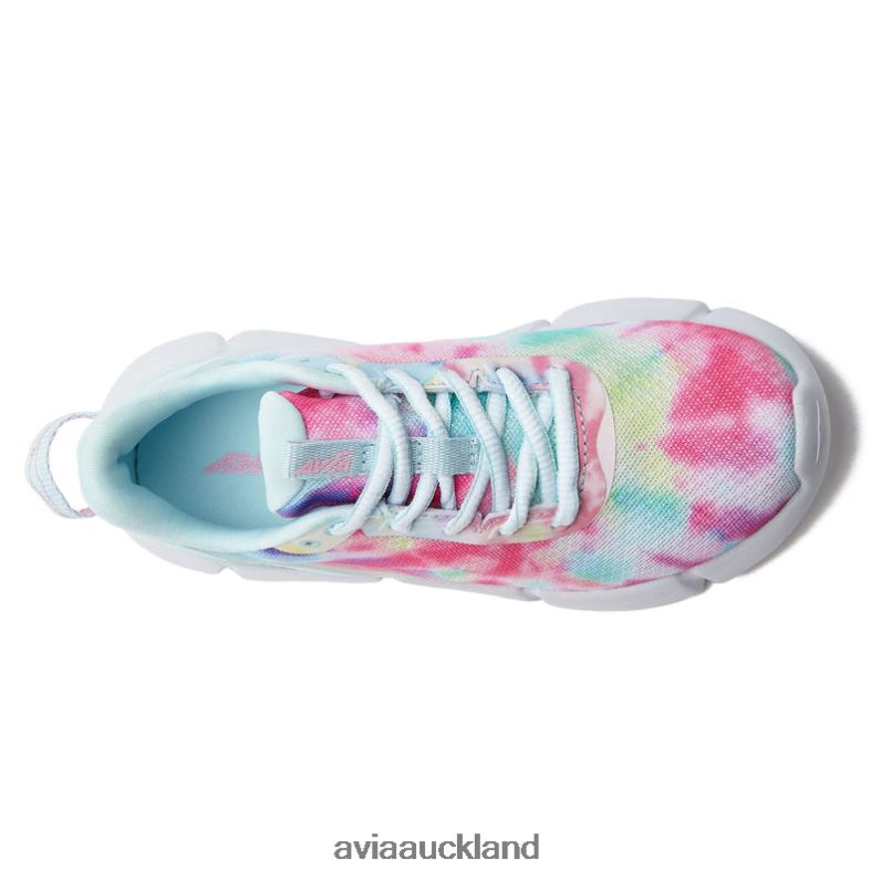 Girl Avia Multicolor/Light Blue/Light Pink Avi-Blitz Athletic Sneakers X860X109