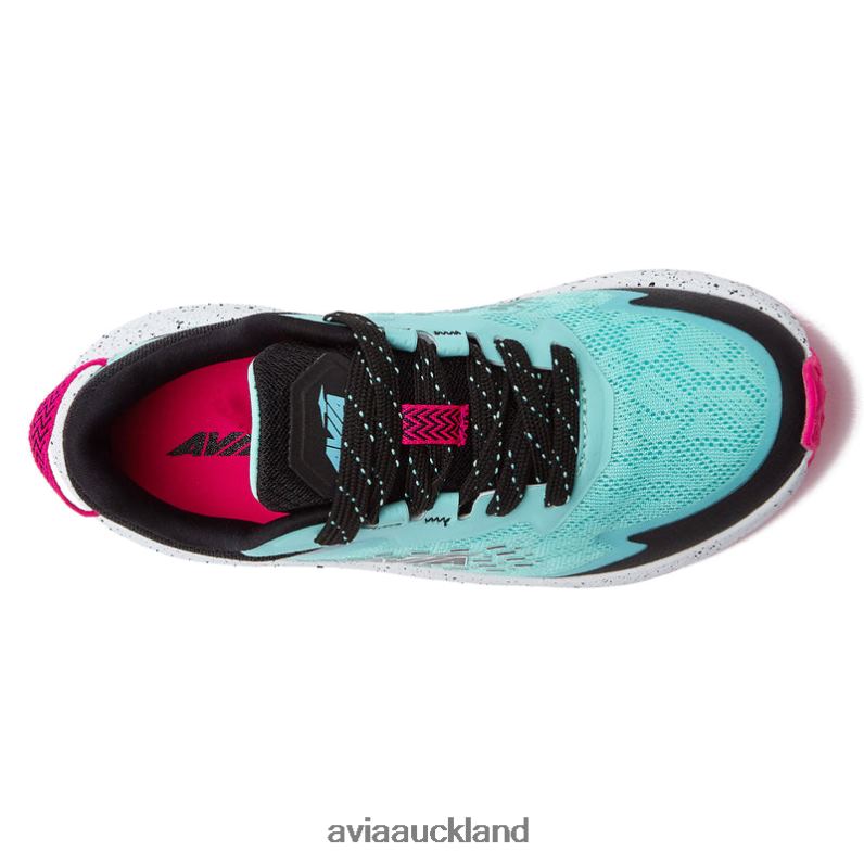Girl Avia Teal Green/Dark Pink Avi-Storm Athletic Sneakers X860X94