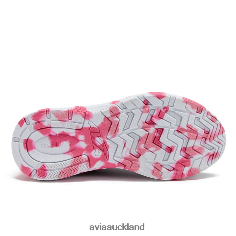 Girl Avia Black/Light Pink/Silver Grey Avi-Factor 2.0 Slip On Sneakers X860X98