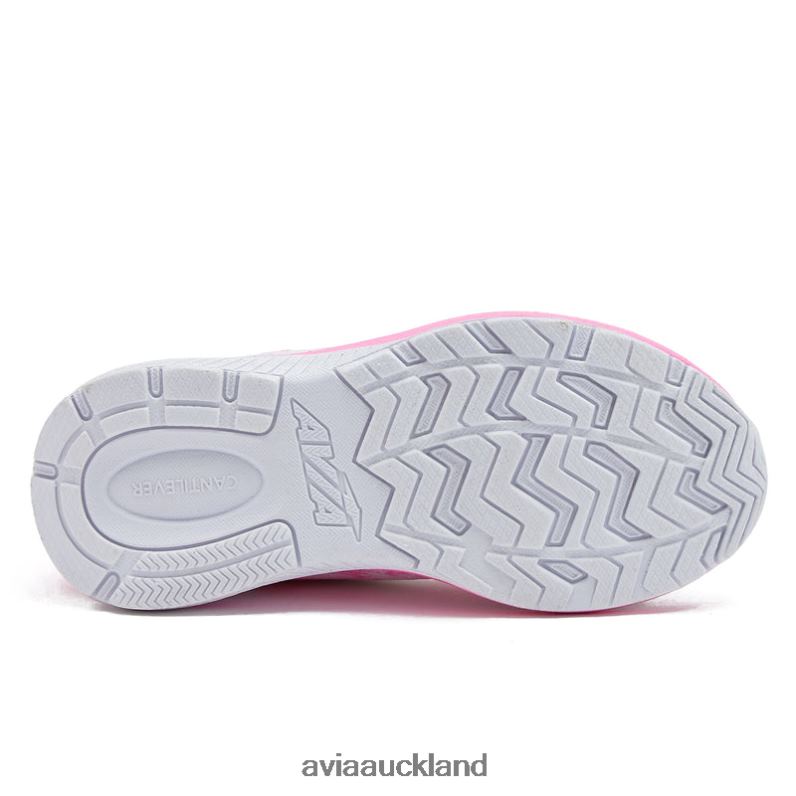 Girl Avia Multicolor/Dark Pink/White Avi-Factor 2.0 Slip On Sneakers X860X101