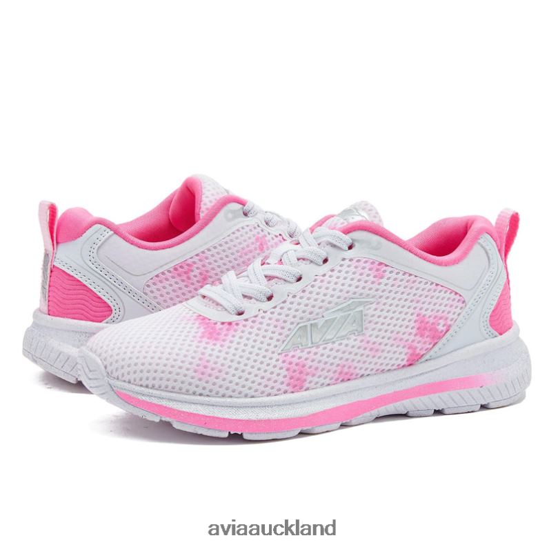 Girl Avia Multicolor/Dark Pink/White Avi-Factor 2.0 Slip On Sneakers X860X101