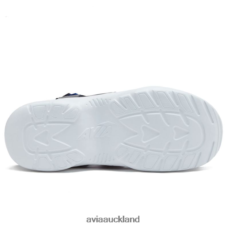 Men Avia Medium Grey/Dark Grey/Light Green Avi-Atlantic Sandals Casual Sandals X860X79