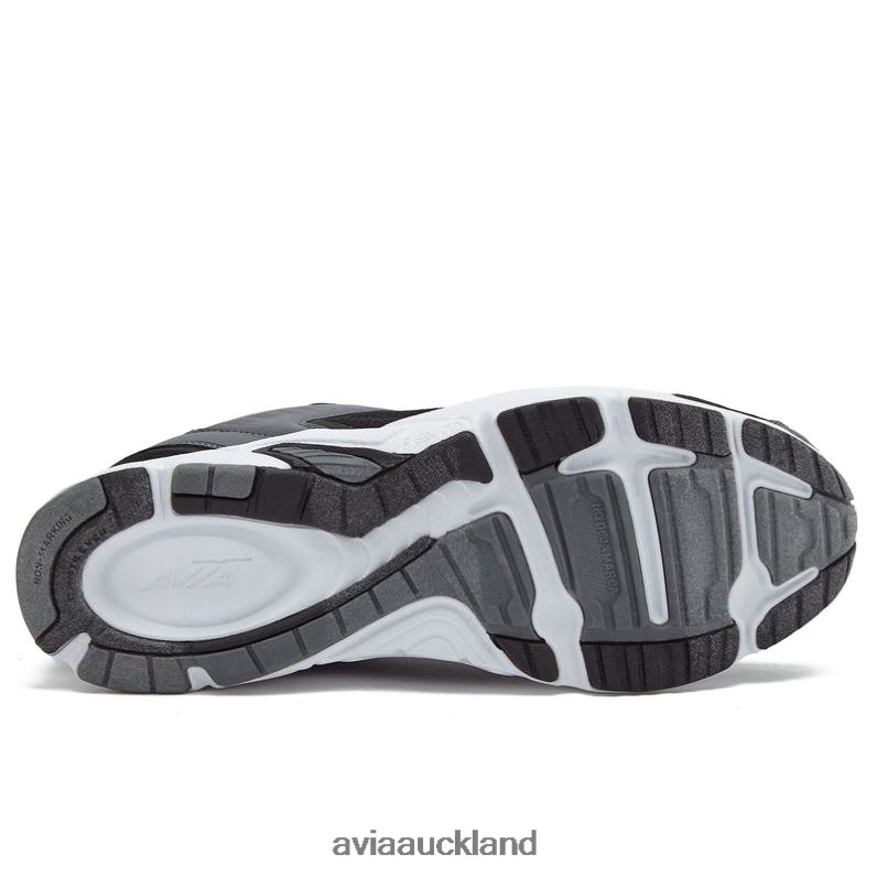 Men Avia Black/Dark Grey/Red Avi-Forte 2.0 Running X860X63