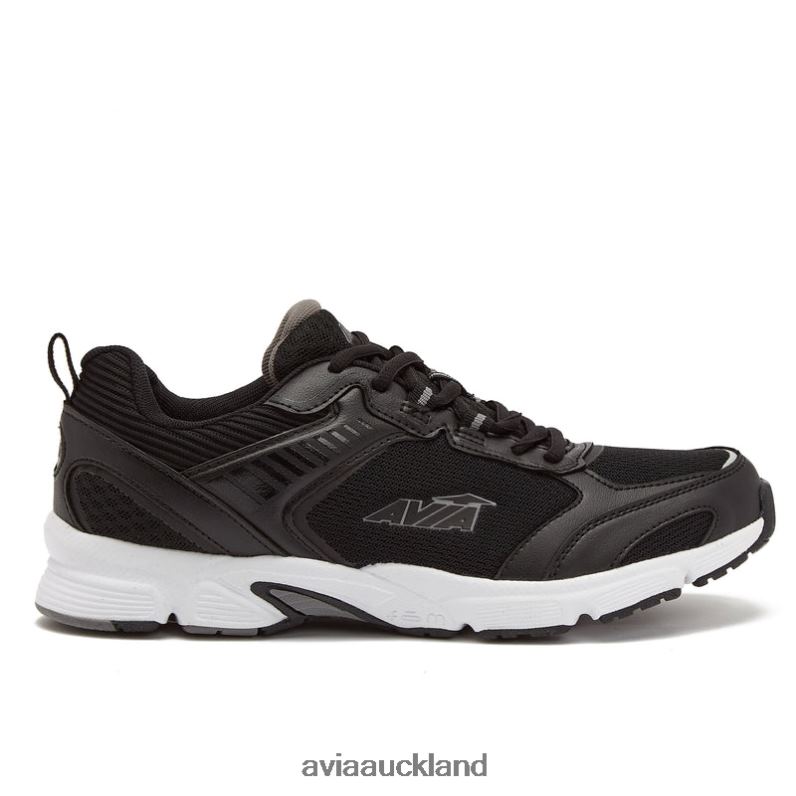 Men Avia Black/Medium Grey/Silver Grey Avi-Forte 2.0 Running X860X65