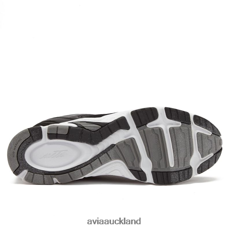 Men Avia Black/Medium Grey/Silver Grey Avi-Forte 2.0 Running X860X65