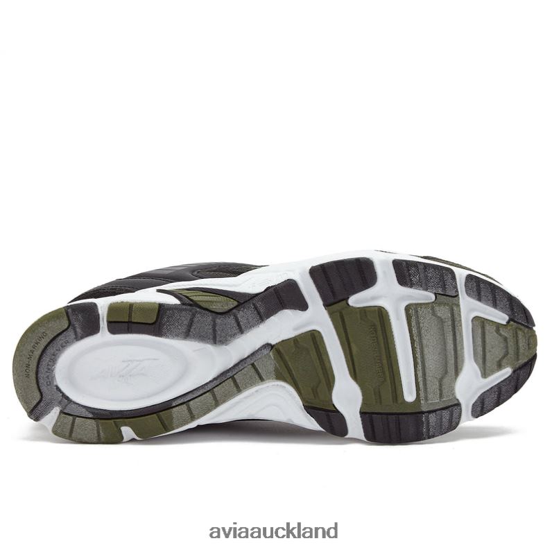 Men Avia Dark Green/Black/Orange Avi-Forte 2.0 Running X860X64