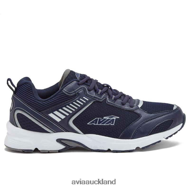 Men Avia Navy Blue/Dark Grey/Silver Grey Avi-Forte 2.0 Running X860X67