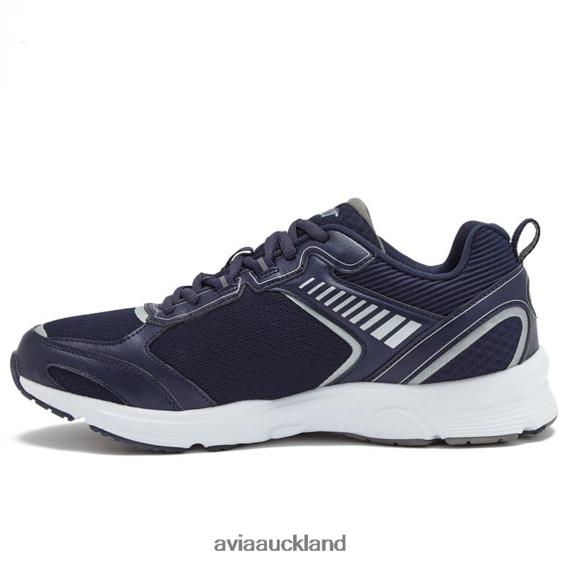 Men Avia Navy Blue/Dark Grey/Silver Grey Avi-Forte 2.0 Running X860X67