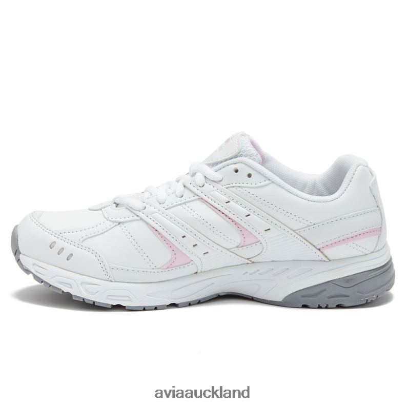 Women Avia Bright White/Silver/Steel Grey Avi-Verge Cross Training X860X37