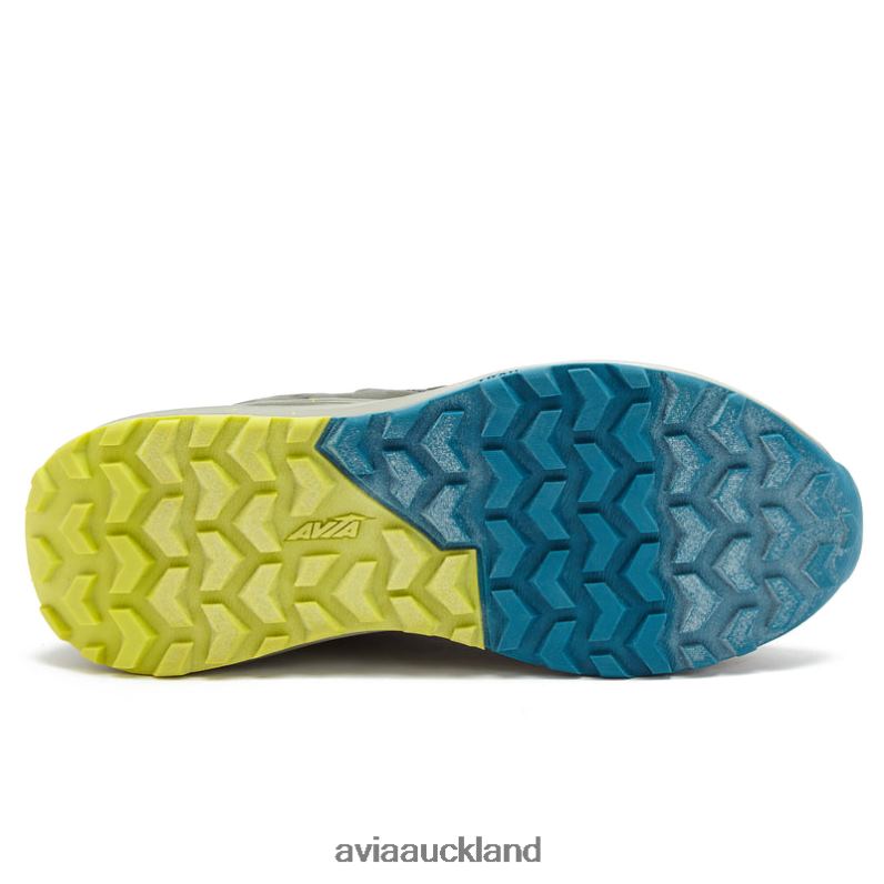 Women Avia Dark Green/Light Green/Medium Blue Avi-Vamp Hiking X860X4