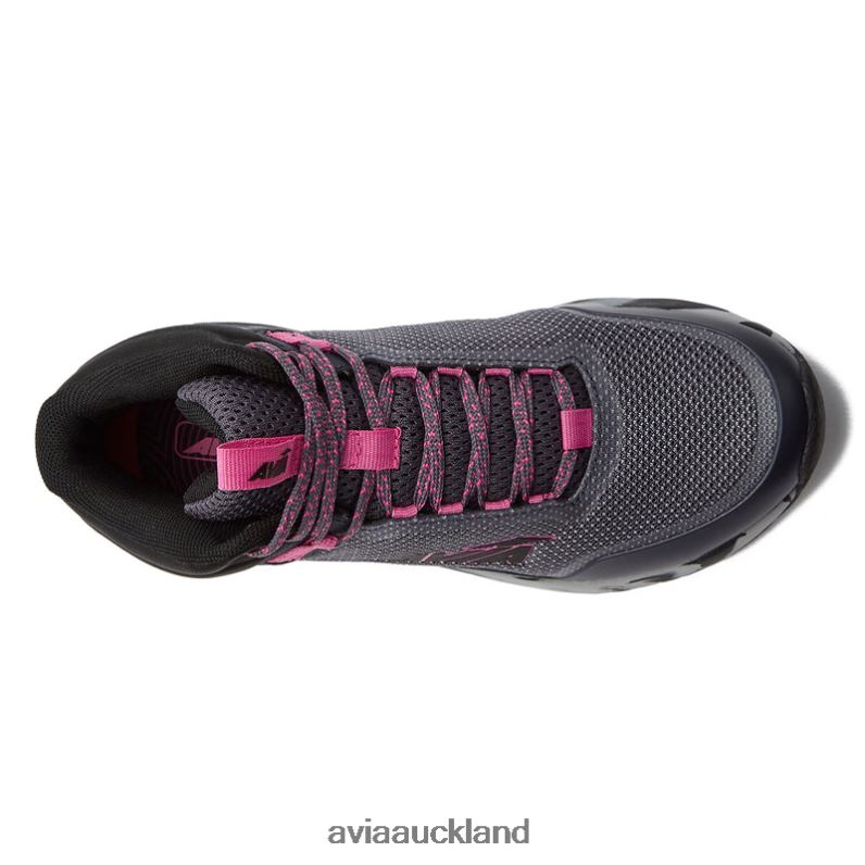 Women Avia Dark Grey/Dark Pink/Medium Grey Avi-Grit Hiking X860X3