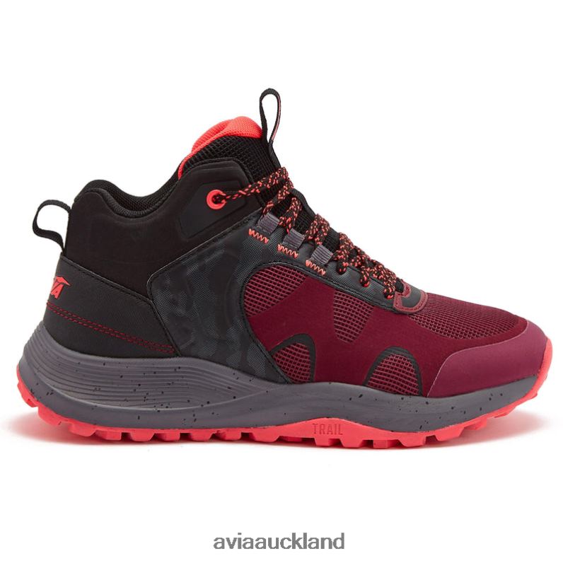 Women Avia Dark Purple/Black/Dark Pink Avi-Vamp Hiking X860X7