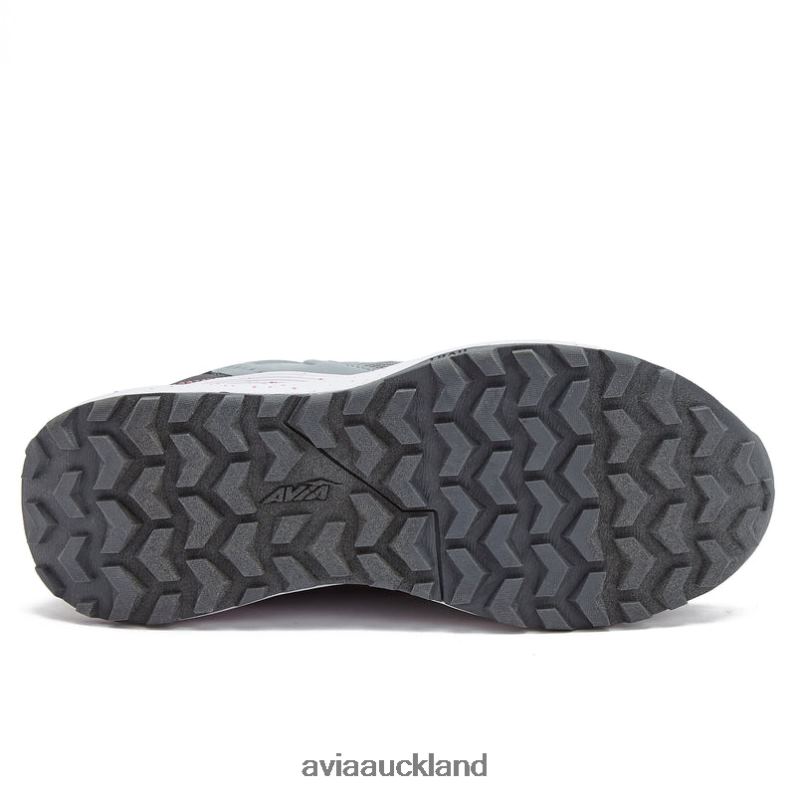 Women Avia Medium Grey/Dark Pink/Silver Grey Avi-Vamp Hiking X860X5