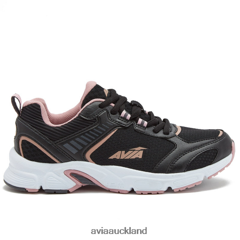 Women Avia Black/Dark Grey/Light Pink Avi-Forte 2.0 Running X860X15