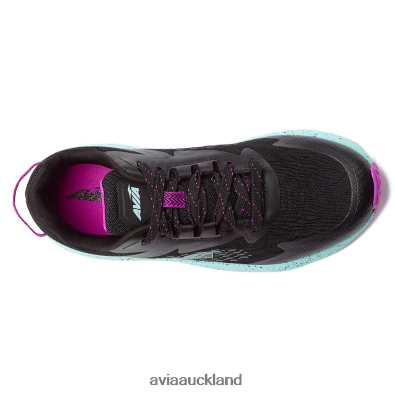 Women Avia Black/Teal Green/Dark Purple Avi-Storm Running X860X25