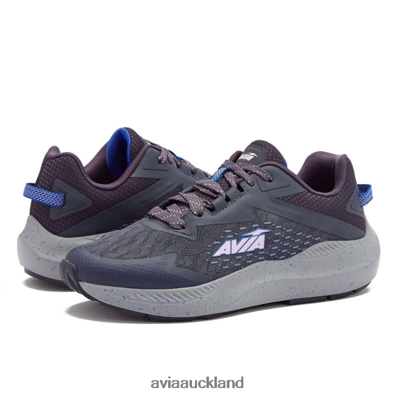 Women Avia Dark Grey/Navy Blue Avi-Storm Running X860X27