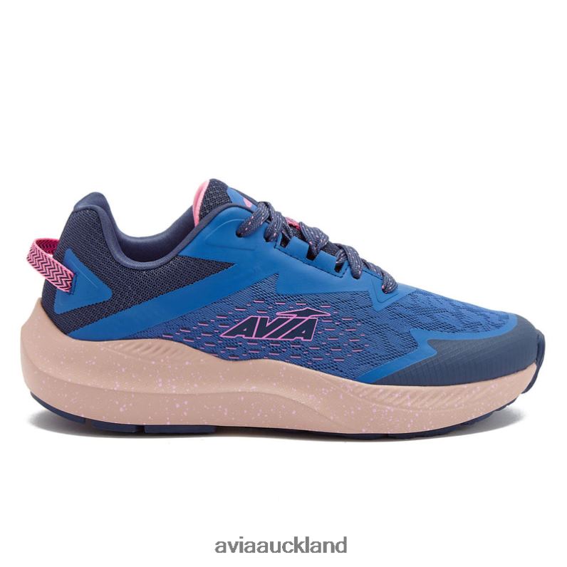 Women Avia Navy Blue/Medium Blue/Dark Pink Avi-Storm Running X860X26