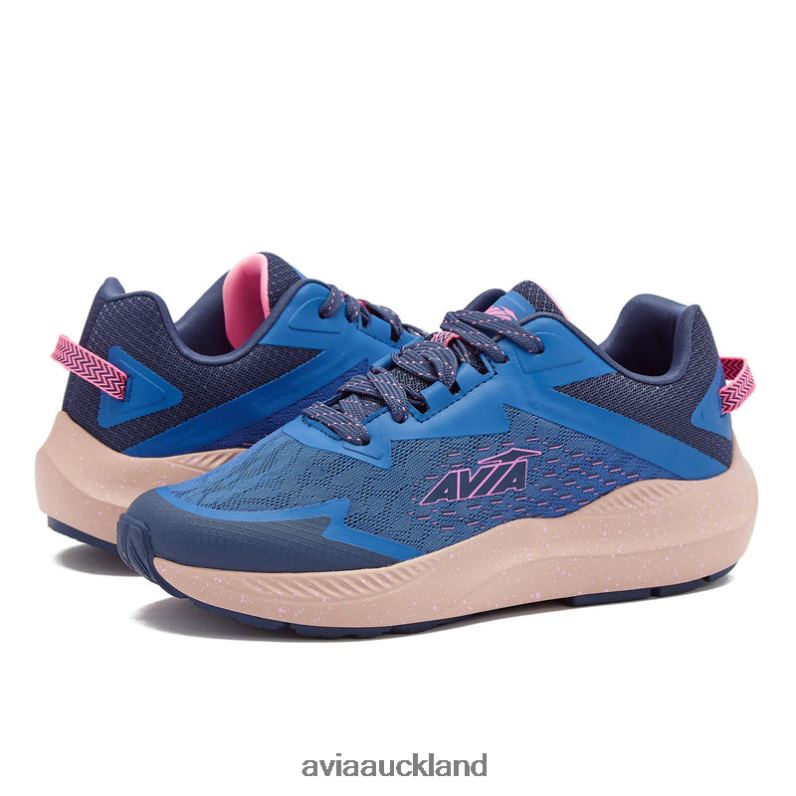 Women Avia Navy Blue/Medium Blue/Dark Pink Avi-Storm Running X860X26