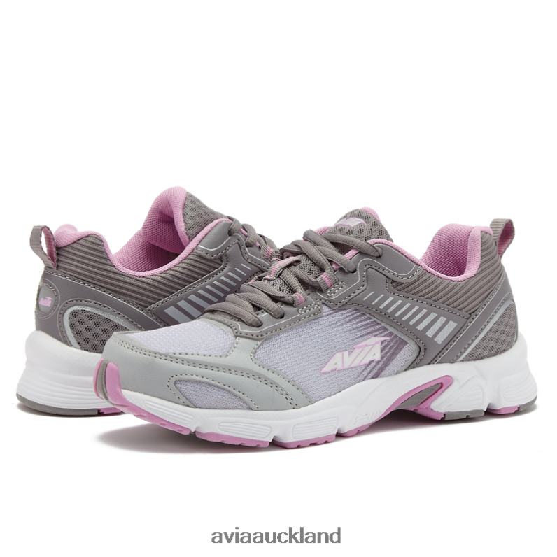 Women Avia Silver Grey/Medium Grey/Light Purple Avi-Forte 2.0 Running X860X14