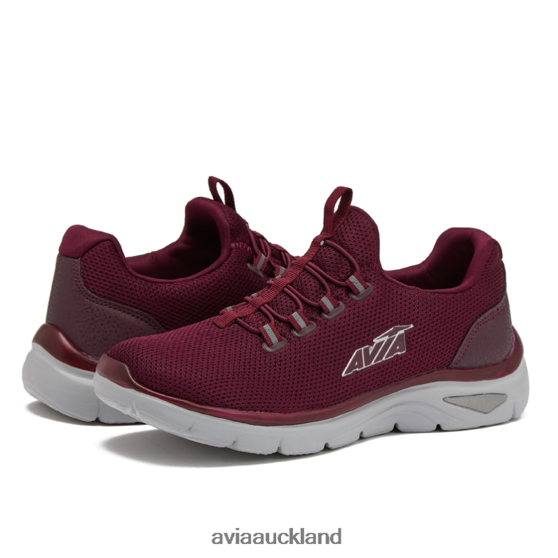 Women Avia Dark Purple/Silver Grey/Light Blue Avi-Junction Sneakers X860X23