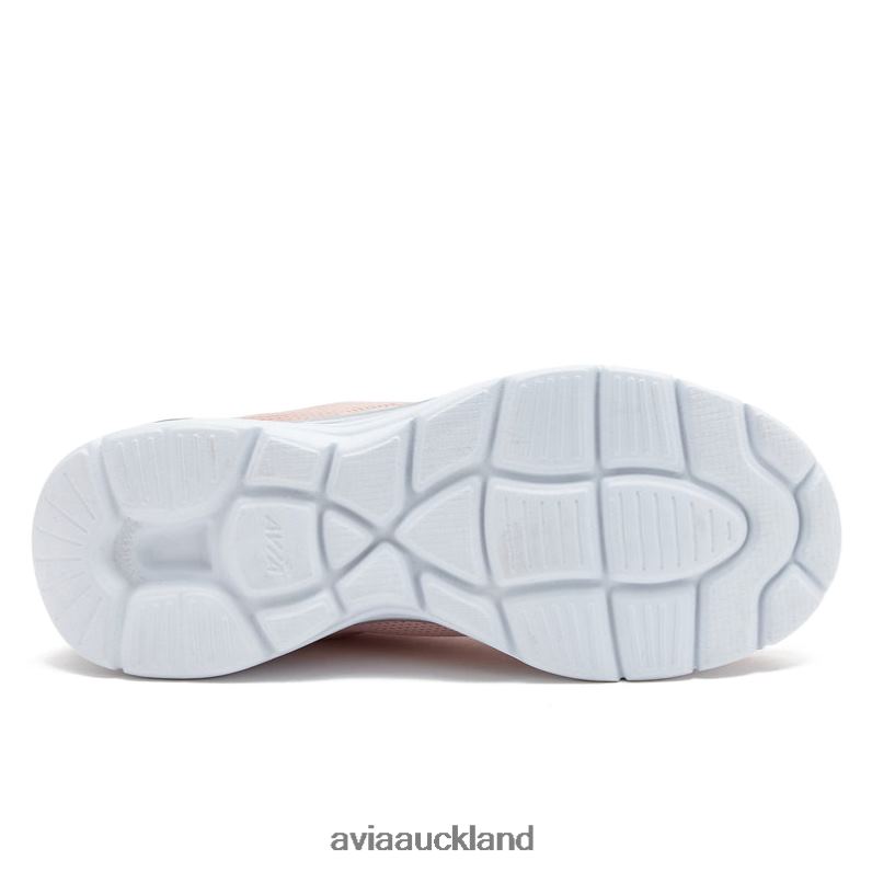 Women Avia Light Pink/Silver Grey/White Avi-Junction Sneakers X860X19