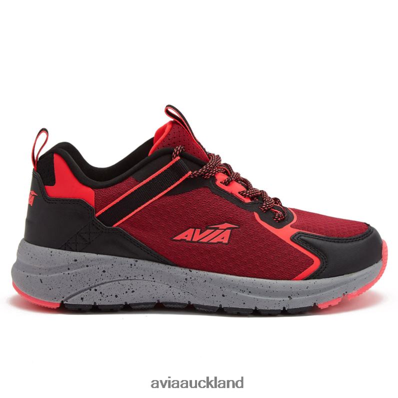 Women Avia Red/Black/Dark Pink Avi-Canyon Trail & Walking X860X8