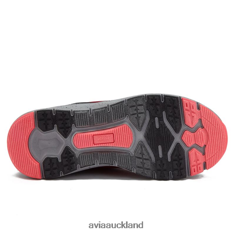 Women Avia Red/Black/Dark Pink Avi-Canyon Trail & Walking X860X8